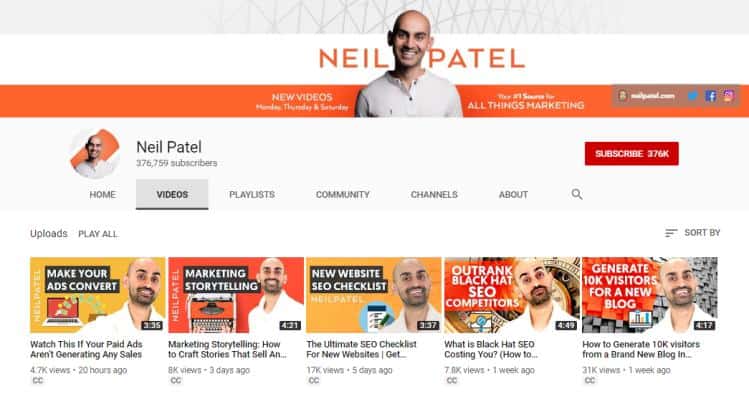 Neil Patel nasıl blog yazılacağı konusunda