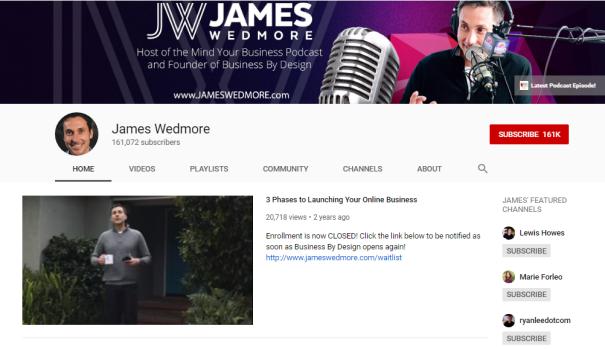 Nasıl blog yazılacağı konusunda James Wedmore