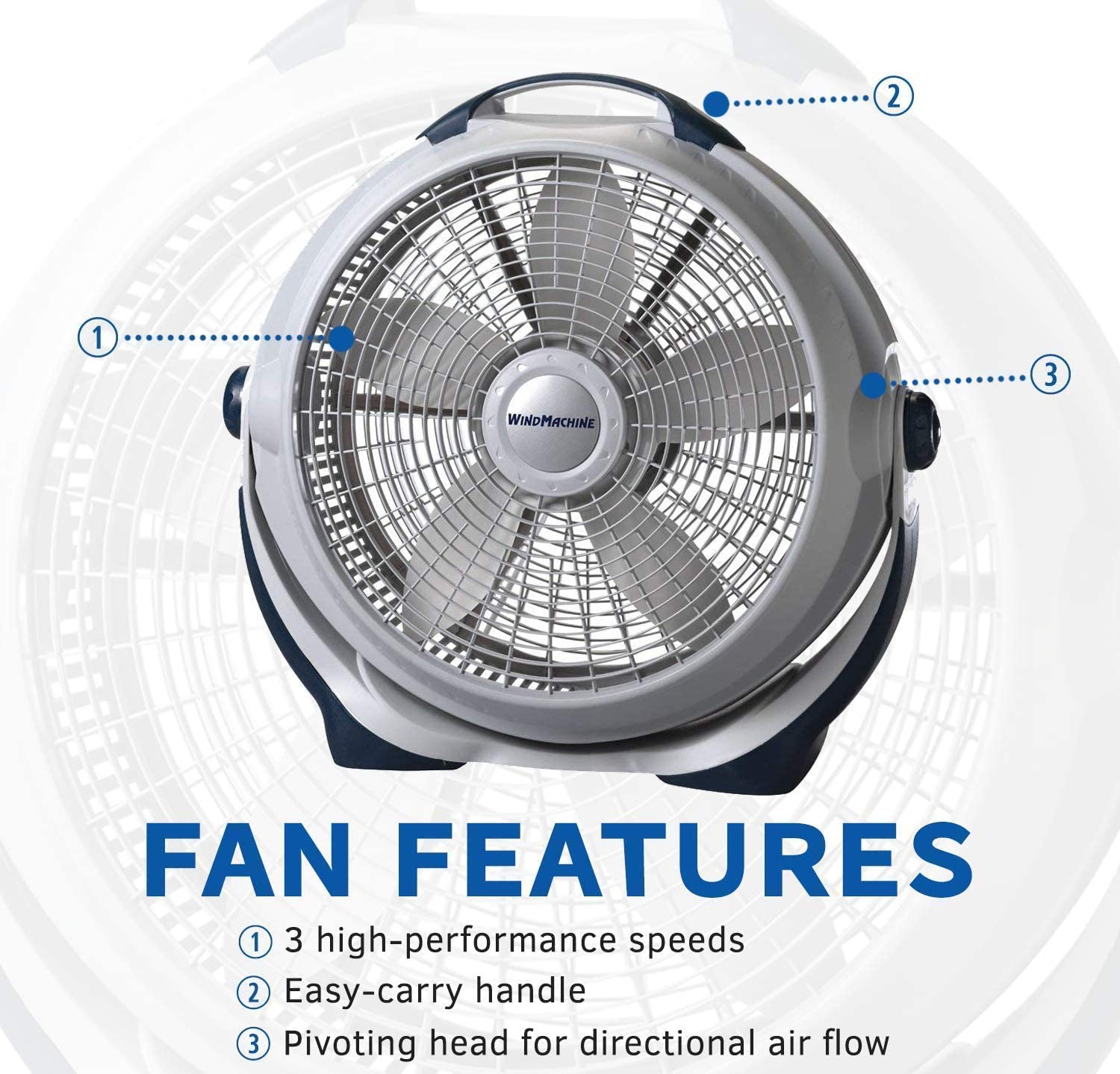 Lasko Wind Machine 20" エアサーキュレーター