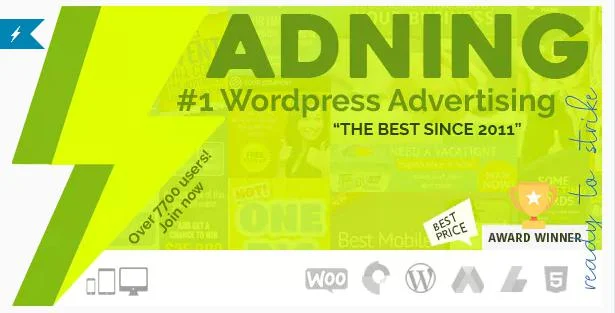 ADNING (WP Pro Reklam Sistemi) Reklamlar için WordPress Eklentisi