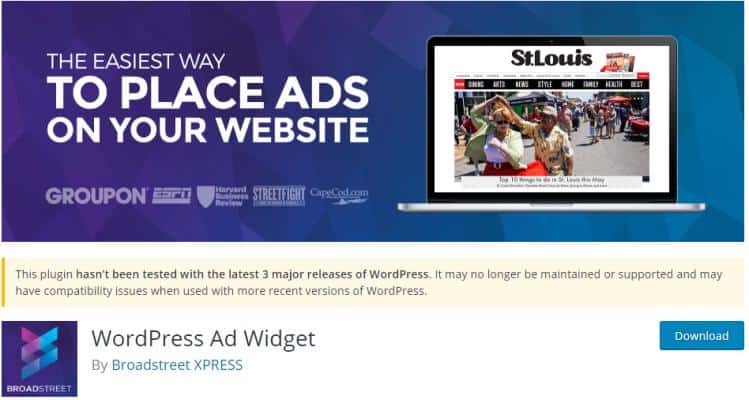 Reklam Yönetimi için WordPress Reklam Widget'ı Ücretsiz Eklentisi