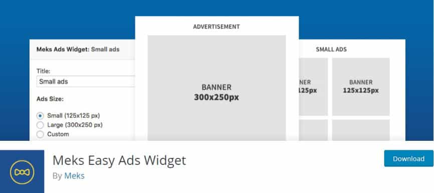 Reklam Yönetimi için WordPress eklentisi için Meks Easy Ads Widget