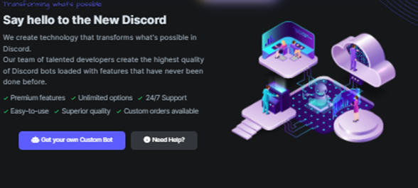 Construtor de bots de discórdia