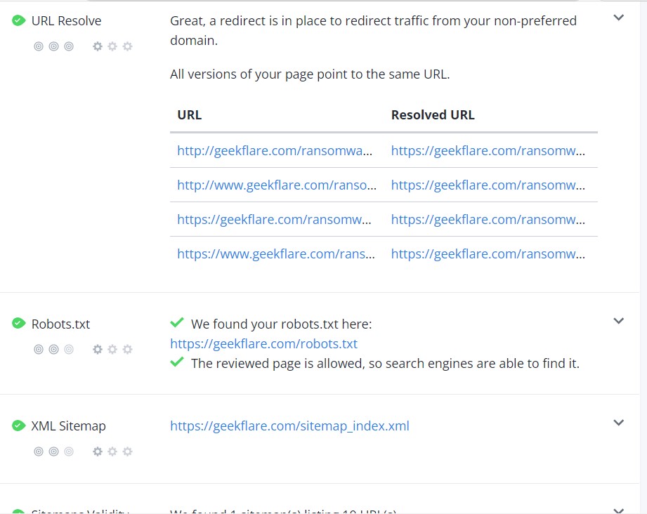 Analisis SEO & Ulasan Situs Web oleh WooRank