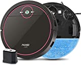 NOISZ by ILIFE S5 Pro 机器人吸尘器和拖把 2 合 1，ElectroWall，自动自充电，水箱，无缠结，安静，非常适合宠物护理，硬地板和低绒地毯，黑色