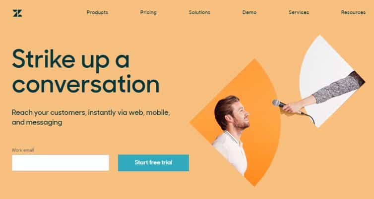 Canlı sohbet için ZenDesk Sohbet Eklentisi