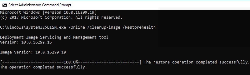 DISM RestoreHealth Komutunu Kullanın