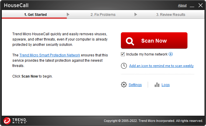 Hausanruf von Trend Micro, Anti-Spyware