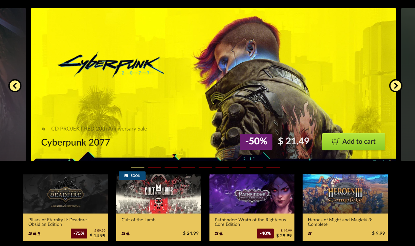 GOG-Spiele kostenlos