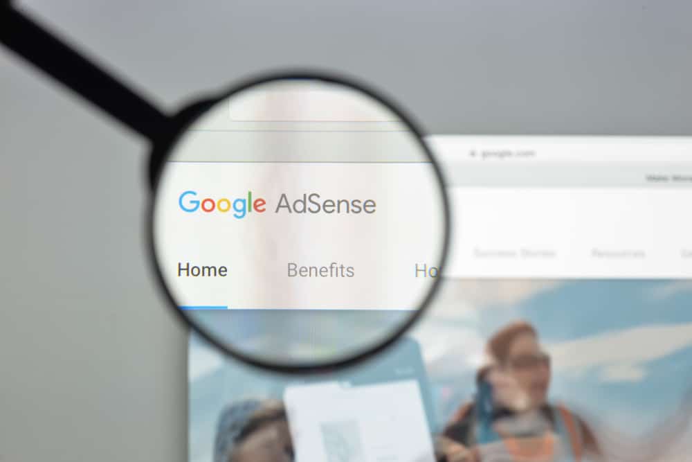 Сайт с рекламой AdSense