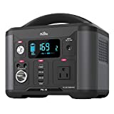 Centrală electrică portabilă Fiodio 300Wh, generator solar cu priză AC110V 300W AC, încărcare rapidă PD 60W, încărcare până la 8 dispozitive, baterie de rezervă pentru uz casnic de camping în caz de urgență