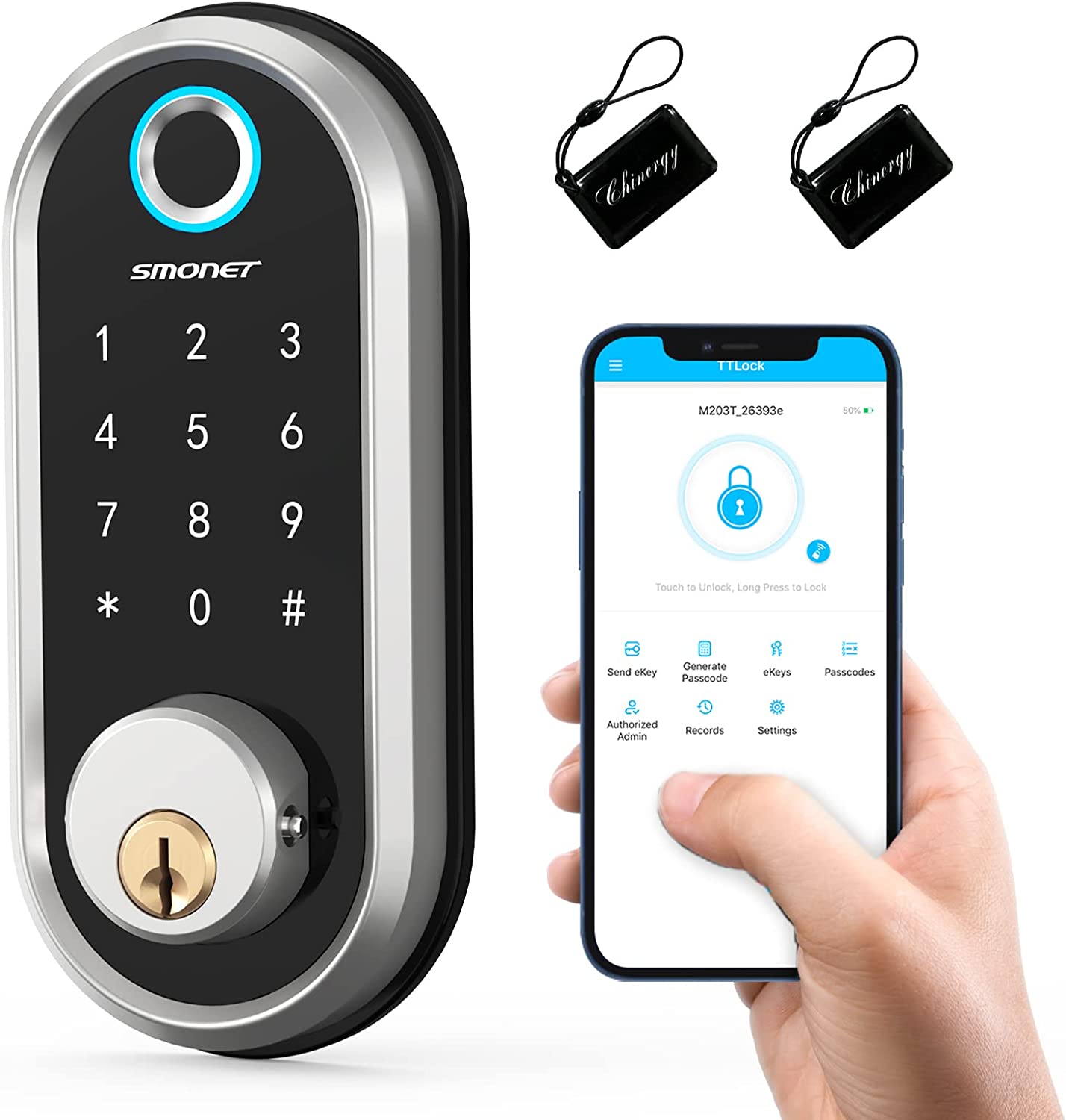 อุปกรณ์ SMONET Smart Lock IoT