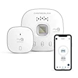 myQ Chamberlain Smart Garage Control - ฮับโรงรถไร้สายและเซ็นเซอร์พร้อม Wifi และ Bluetooth - ควบคุมด้วยสมาร์ทโฟน myQ-G0401-ES สีขาว