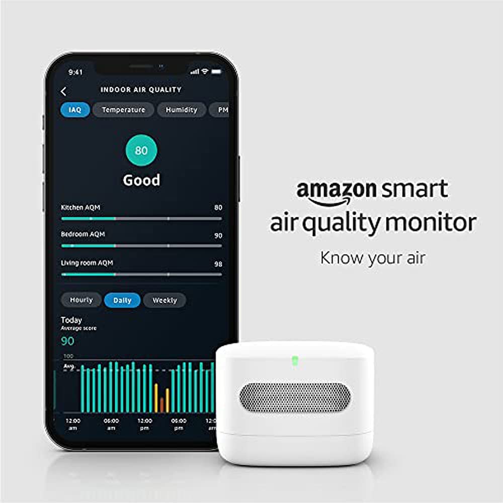 การตรวจสอบคุณภาพอากาศอัจฉริยะของ Amazon
