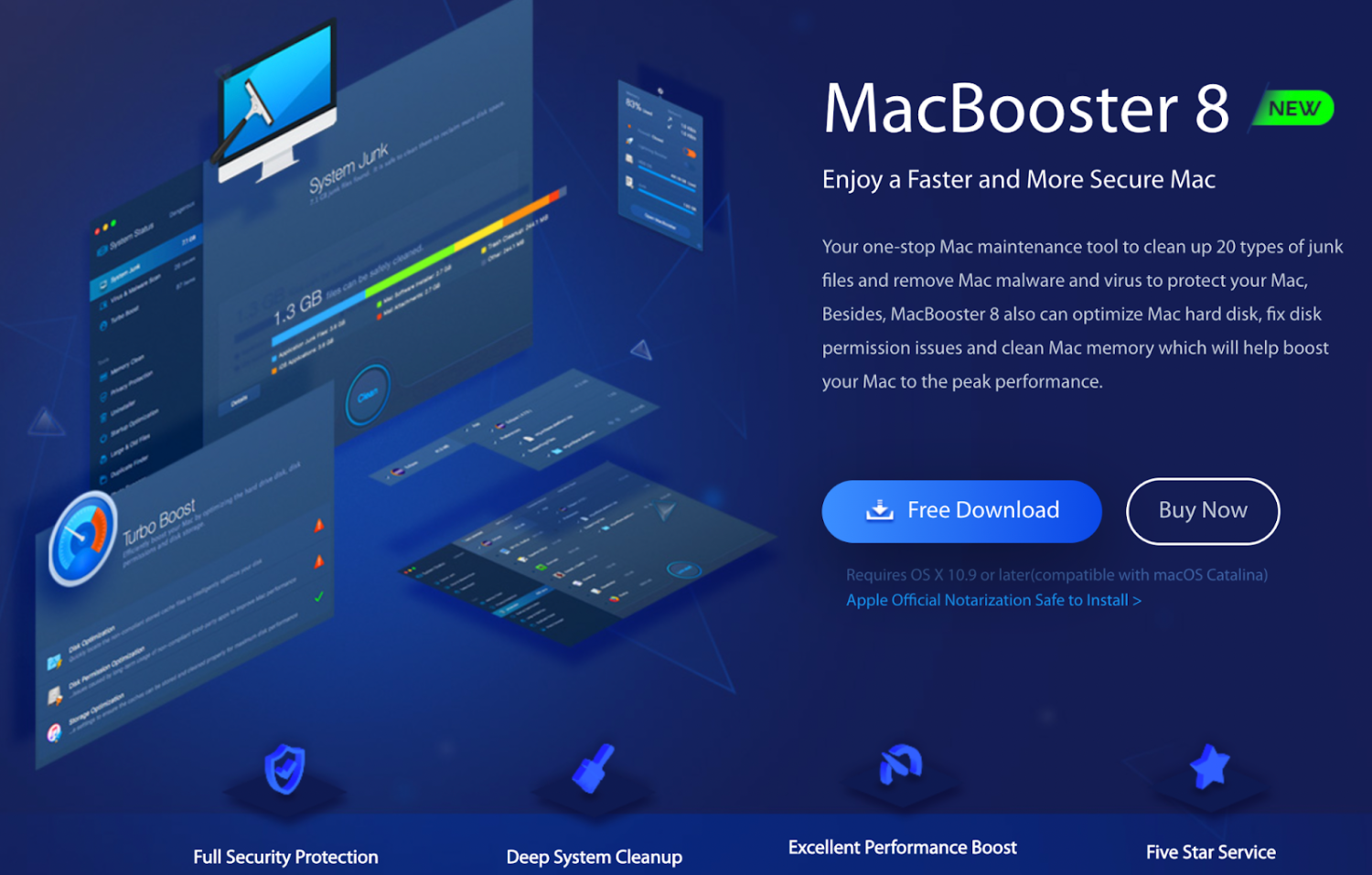 домашняя страница macbooster8