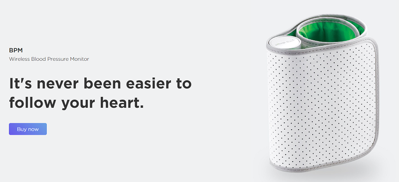 血压计，withings BPM