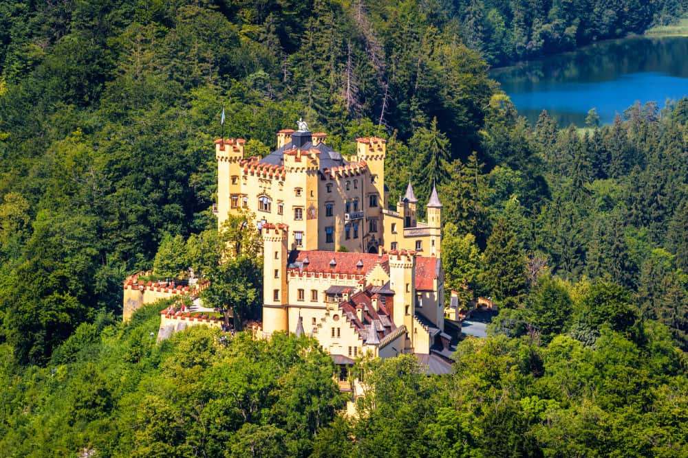 Château de Hohenschwangau près de Fussen, Bavière, Allemagne