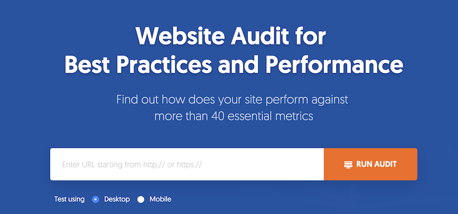 geekflare-audit de site Web
