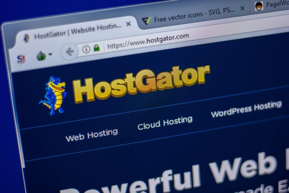HostGator 웹사이트 홈페이지