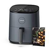 Freidora de aire COSORI, 5 cuartos de galón, freidora de aire 9 en 1, horno pequeño compacto sin aceite, apta para lavavajillas, freidora de aire de 450 °F, 30 recetas exclusivas, pantalla de vidrio templado, cesta antiadherente, silenciosa, apta para 2-4 personas