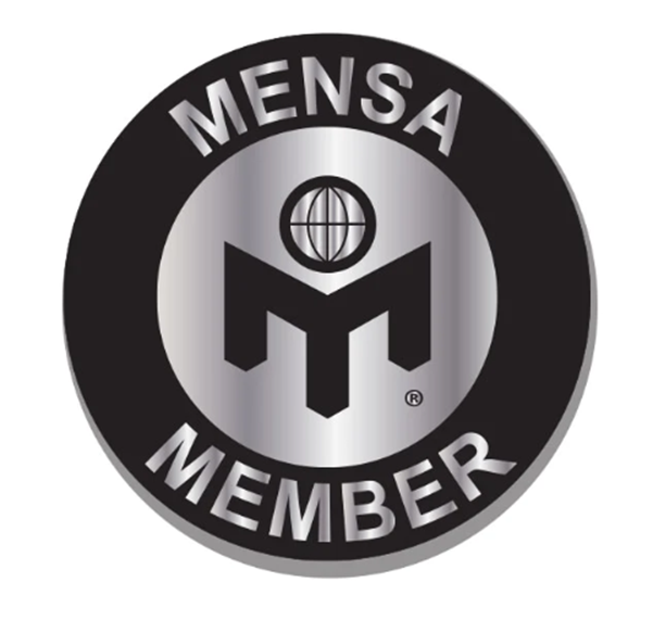 Mensa-Pin