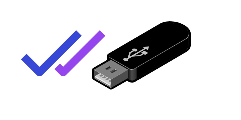 仔細檢查 USB 驅動器