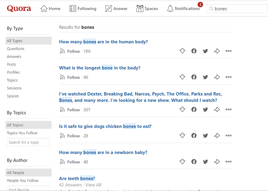 Главные вопросы Quora