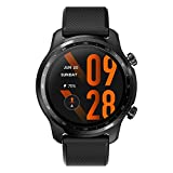TicWatch Pro 3 Ultra GPS Smartwatch Qualcomm SDW4100 und Mobvoi Dual Processor System Wear OS Smart Watch für Männer Blutsauerstoff IHB AFib Erkennung Ermüdungsbewertung 3-45 Tage Batterie NFC Mikrofon Lautsprecher
