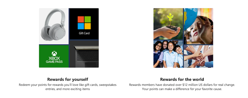 Récompenses Microsoft Rewards