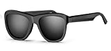 Occhiali intelligenti Occhiali da sole Bluetooth Occhiali da sole audio Occhiali per musica elettronica con altoparlante, microfono integrato, lente polarizzata, assistente vocale touch, chiamate in vivavoce, suono orecchio aperto nero