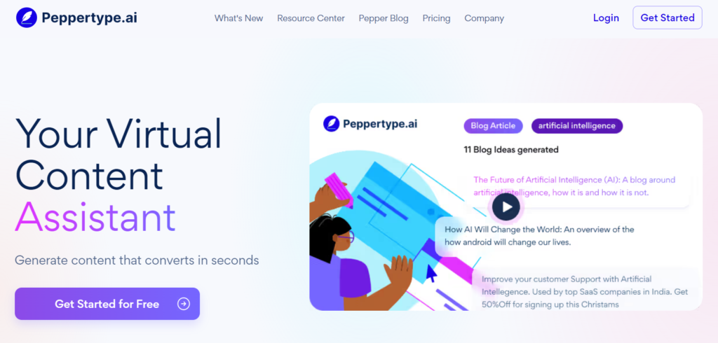 Recenzja Rytr 2022: Najlepsze narzędzie do pisania AI do tworzenia treści 23 peppertype tool