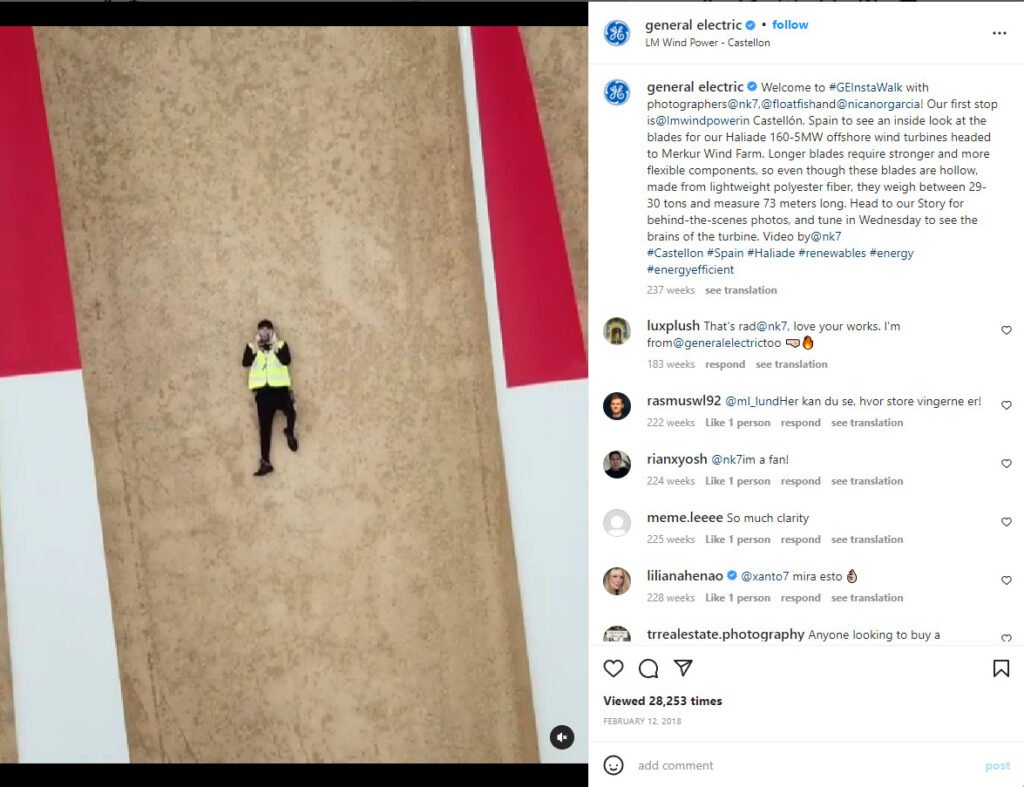 GEinstawalk