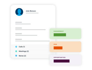 Une plate-forme de données partagée de gestion de la relation client (CRM) et un système de veille économique alimentent les informations exploitables dont les ventes ont besoin
