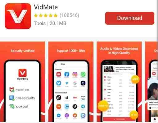 Ücretsiz müzik indirmek için Vidmate uygulamasını cep telefonunuza yükleyin
