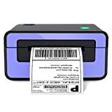 Drukarka etykiet wysyłkowych, drukarka etykiet POLONO PL60 4x6 do paczek wysyłkowych, bezpośrednia drukarka termiczna, kompatybilna z Windows, Mac, Linux, szeroko stosowana w Shopify, Ebay, Amazon, UPS, FedEx, Etsy