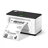 Drukarka etykiet wysyłkowych MUNBYN, drukarka etykiet 4x6 do opakowań wysyłkowych, drukarka termiczna USB do etykiet wysyłkowych Domowa mała firma, z oprogramowaniem do natychmiastowej konwersji z etykiet 8x11 na 4x6