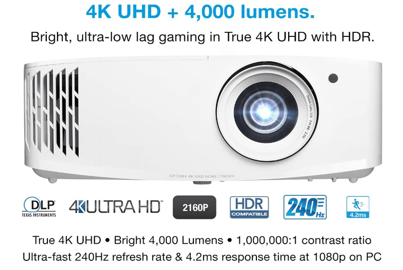 Optoma-UHD-4K-Gaming-Projektor