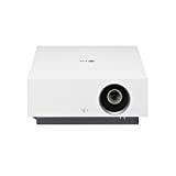 LG HU810PW 4K UHD (3840 x 2160) Inteligentny podwójny laserowy projektor CineBeam z 97% DCI-P3 i 2700 ANSI lumenami
