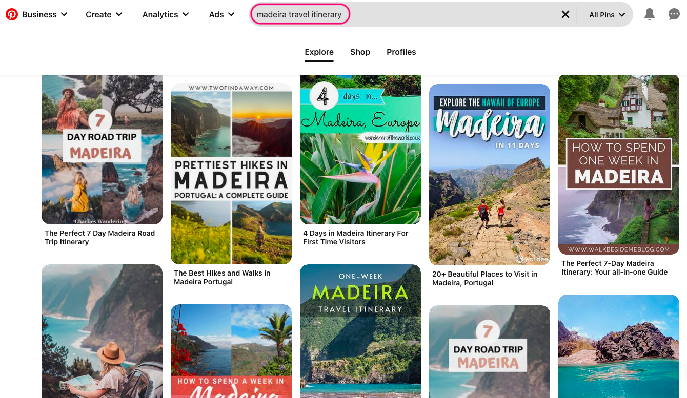 Маркетинговые путеводители на Pinterest