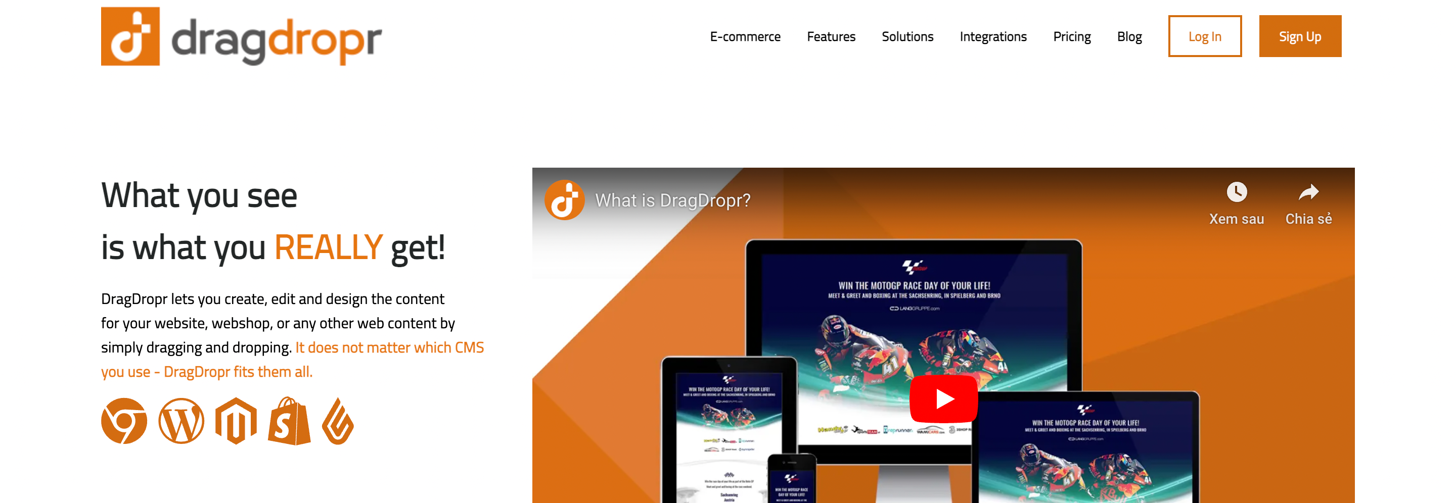 ตัวสร้าง magento 2 หน้าโอเพ่นซอร์ส