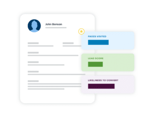 Cu vânzări și marketing inteligente, puteți picta o imagine completă a fiecărui client potențial.