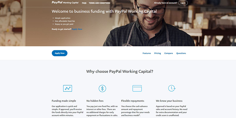 PayPal-Arbeitskapital