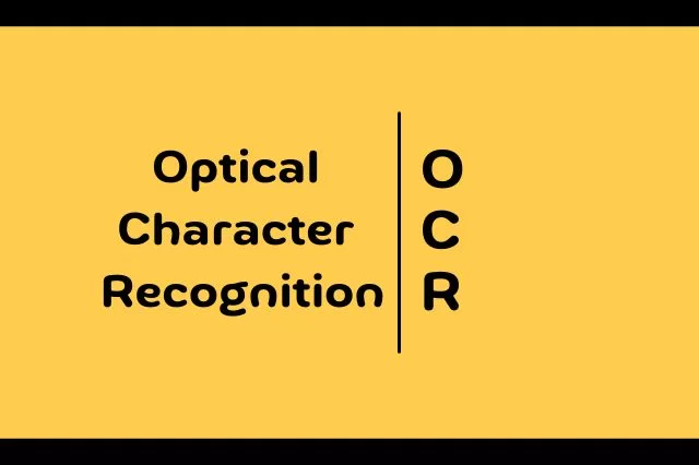 OCR 技术如何帮助商业活动？