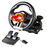 Serafim R1+ Racing Gaming Steering Wheel with Sensitive Pedal and shifter 9つのプラットフォームをサポート: XBOX ONE / XBOX Series X&S / PlayStation / Switch / PC / iPhone / Mobile/ PS3 / PS4