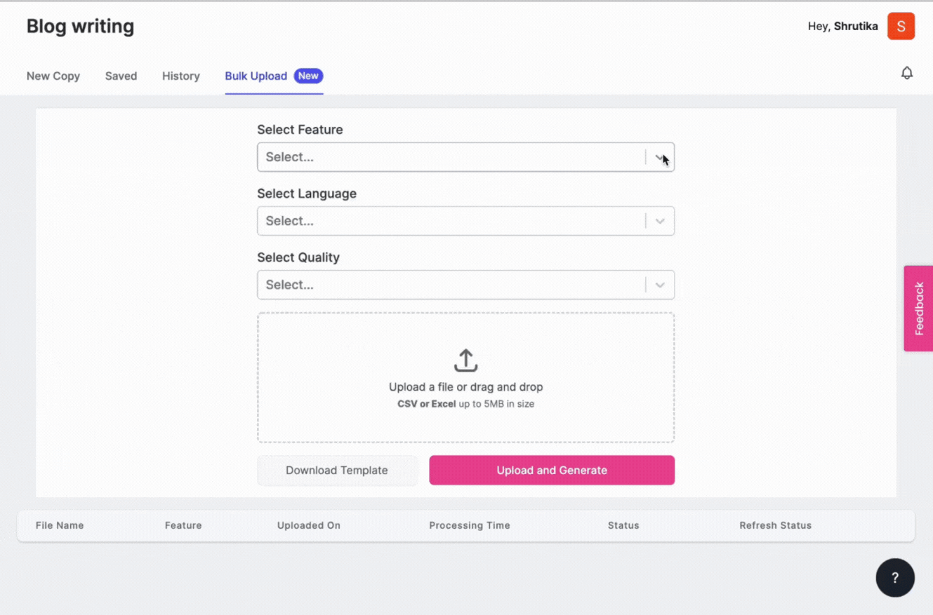 AI Bulk Content Upload - 如何寫得更快