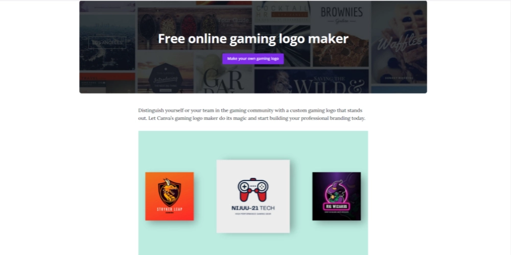 Canva Free Gaming-Logo-Ersteller