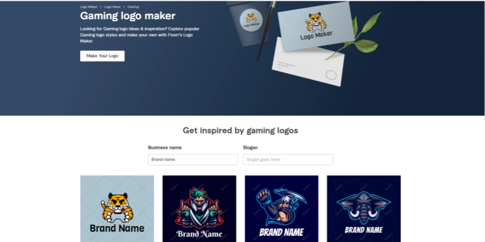 Fiverr Gaming-Logo-Ersteller