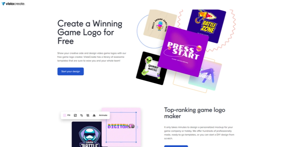 VistaCreate Gaming-Logo-Ersteller