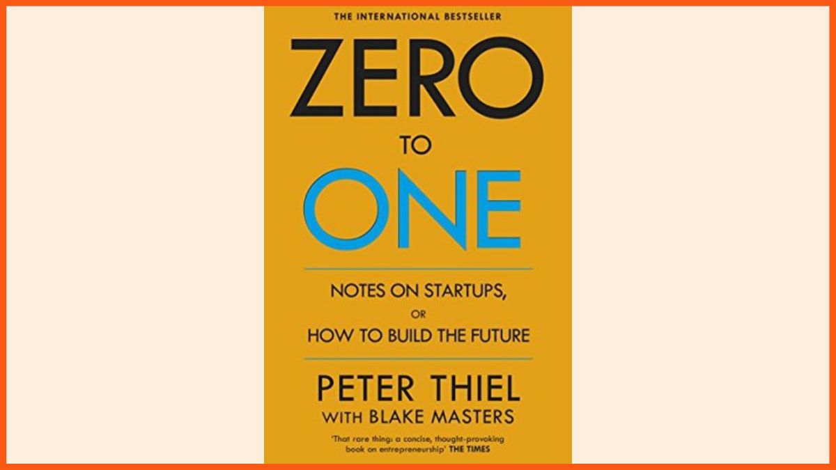 Zero To One - Bestes Buch für Geschäftsentwicklung
