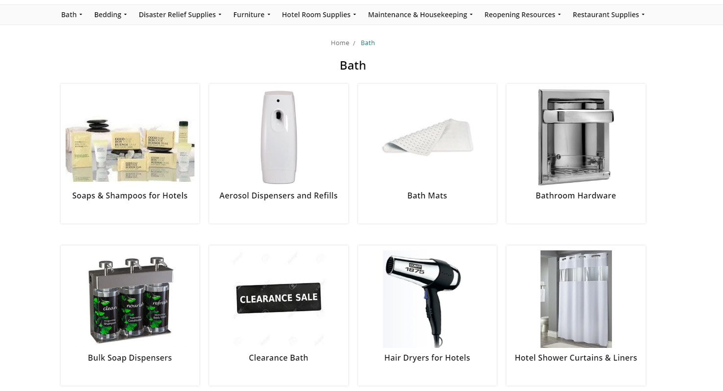 Pagina di destinazione della sottocategoria Mayfair